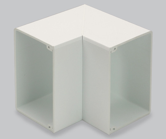 エムケーダクト付属品　内マガリ　130×60型　クリーム