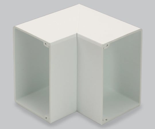 エムケーダクト付属品　内マガリ　3号40型　クリーム