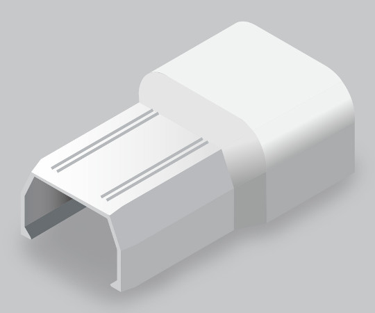 ニュー・エフモール付属品　フレキコネクター　2号　ホワイト