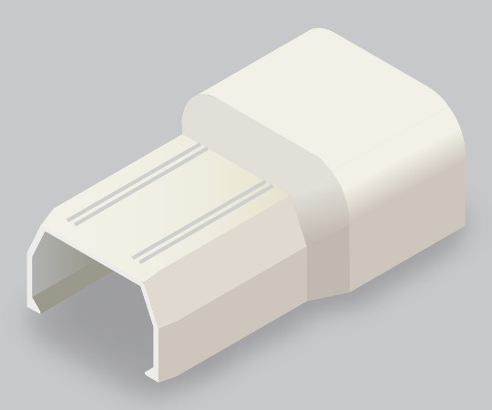 ニュー・エフモール付属品　フレキコネクター　3号　ミルキーホワイト