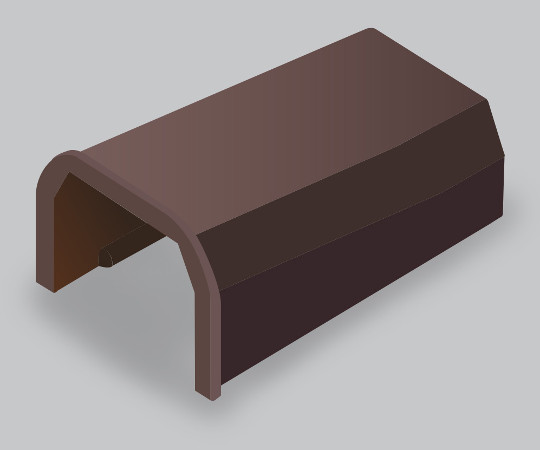 ニュー・エフモール付属品　ブッシング　2号　チョコ