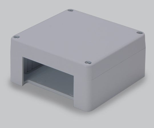 エムケーダクト付属品　ブンキボックス　4号　グレー