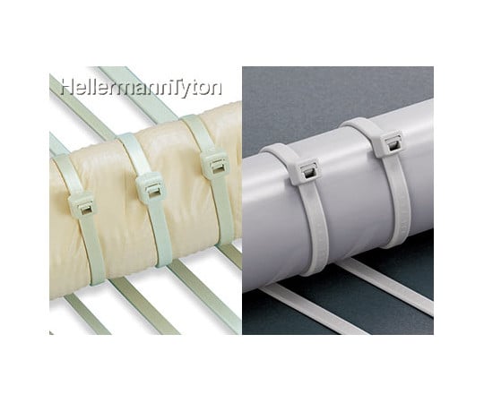 63-2533-50 インシュロックタイ耐候耐熱性　100本入 AB300-IVY