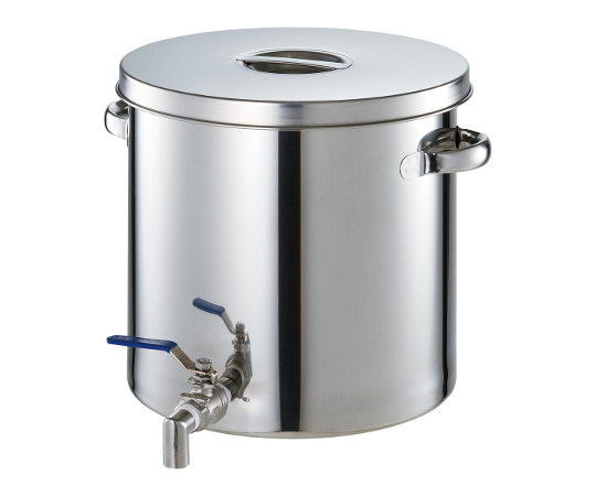 ボールバルブ付タンク（ハカマ無し）　15L　φ270　OM481-93