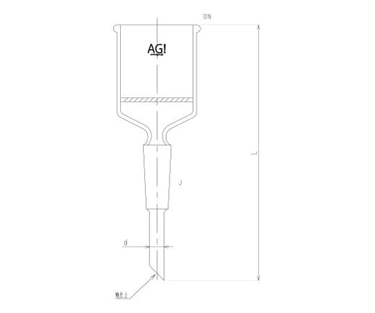 ブフナー形・ろ過器（摺付）