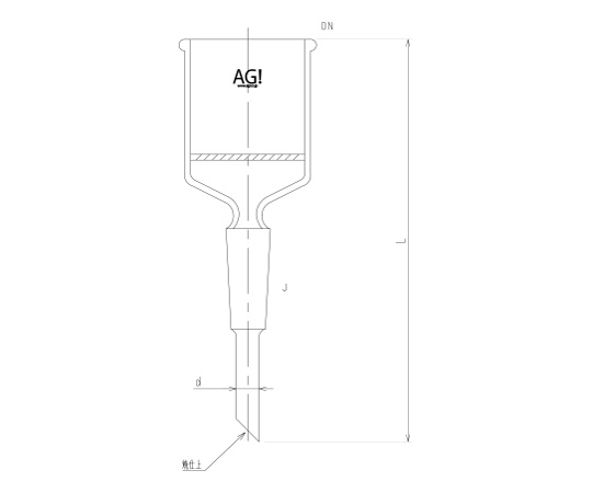 ブフナー形・ろ過器（摺付）