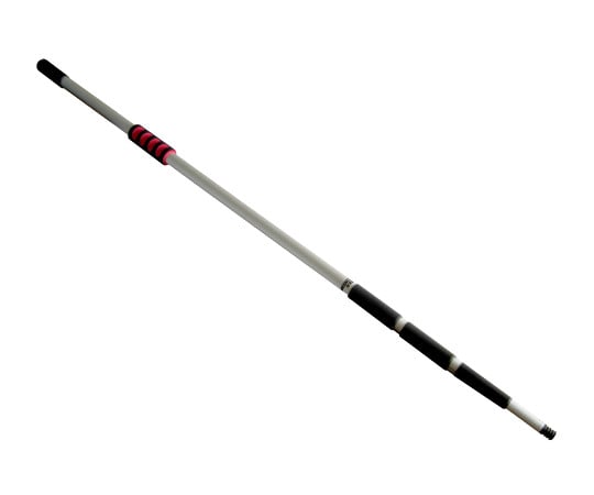 63-2590-42 アルミ伸縮3段パイプ 単品 105～259cm 【AXEL】 アズワン