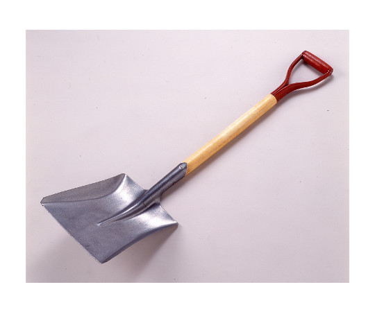 鉄スコ　木柄　角型