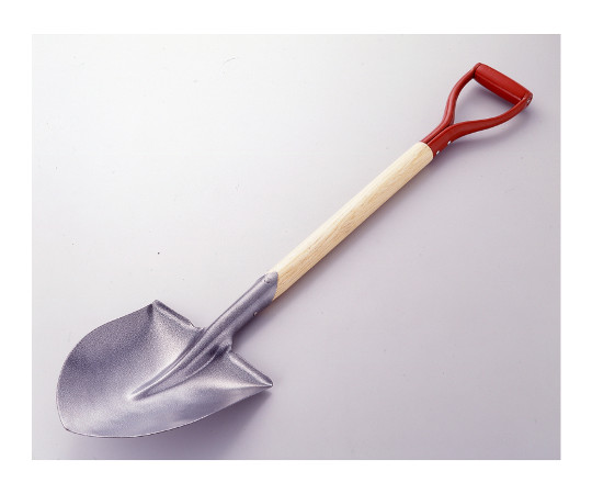 鉄スコ　木柄　剣型