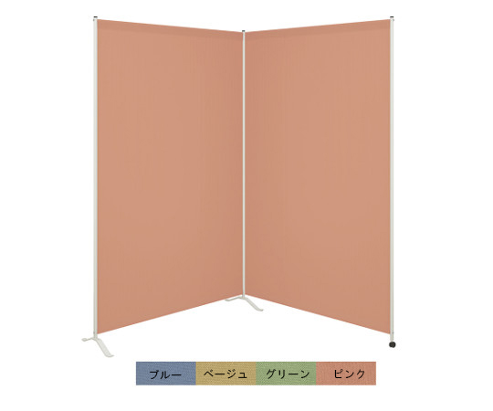 2連サンシャット（02）　幅200（100×2枚）×高さ180cm　ブルー