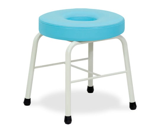 ドーナツチェアー　座面直径41×座高47cm　イエロー