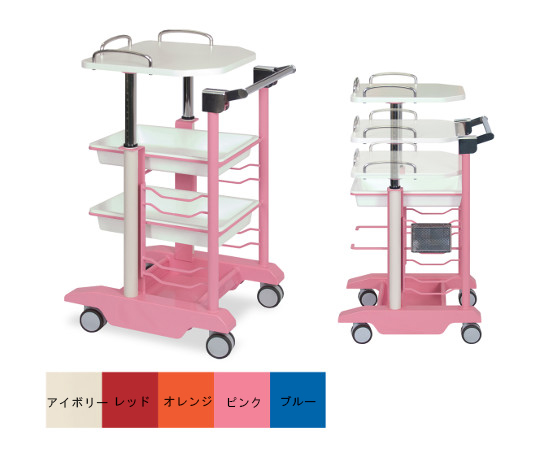 ナースカー・フォルテ　幅47×奥行59.5×高さ83cm　ピンク