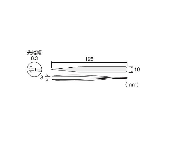 非磁製ピンセット　PP-110