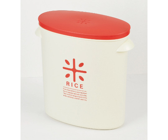 RICE お米袋のままストック5kg用 レッド HB-2167
