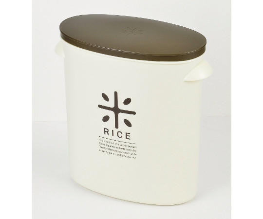 RICE お米袋のままストック5kg用 ブラウン HB-2168