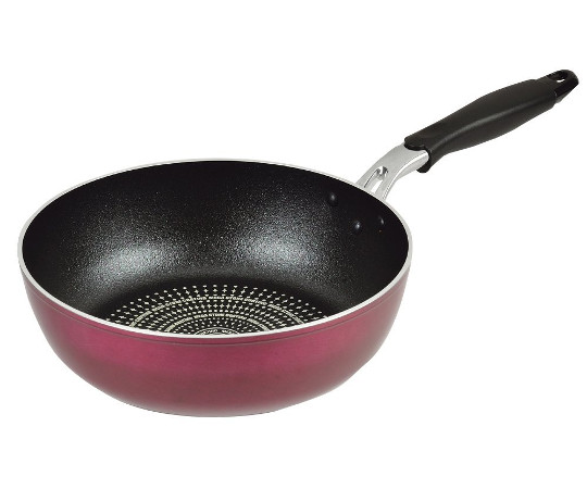 メガストーンコーティング　IH対応深型フライパン　26cm　HB-3424