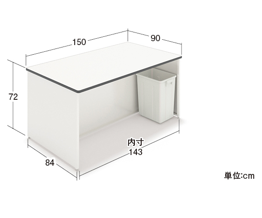 Ch両面サッカー台 間口150cm 中日販売 Axel アズワン Ch両面サッカー台 間口150cm 中日販売 Axel アズワン