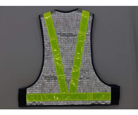 銀メッシュベスト　反射材付き