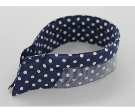 エリクーラー　水玉　紺