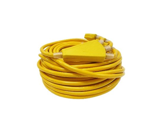 63 24 46 3個口延長コード 30m イエロー Sk 30m Y Z Axel アズワン 63 24 46 3個口延長コード 30m イエロー Sk 30m Y Z Axel アズワン