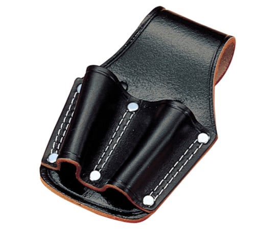 牛黒皮ペンチ差し　8インチ用2丁入（二重縫）　