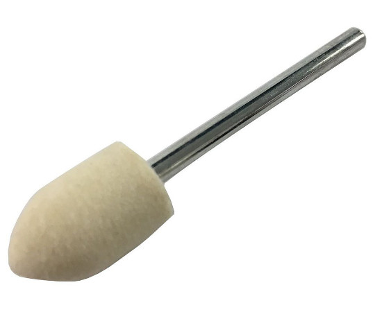 BSフェルトホイル軸付　10X15mm砲弾