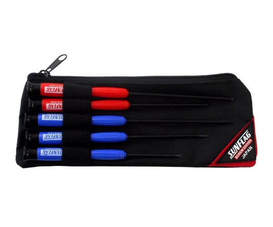 プラスチック精密ドライバーセット　5本組