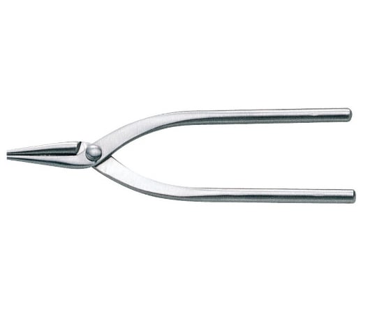 ステンレス製精密ヤットコ両丸　120mm