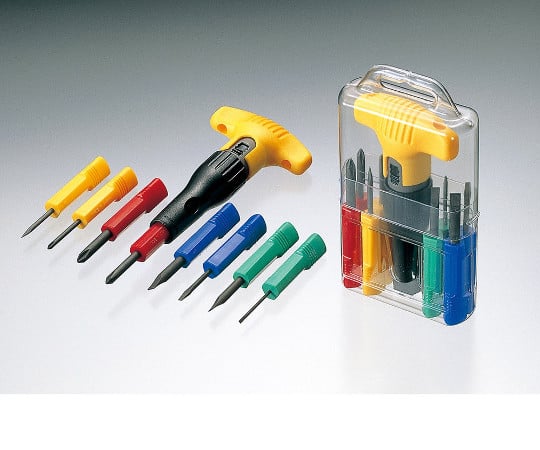 ラチェット付8本組ドライバーセット