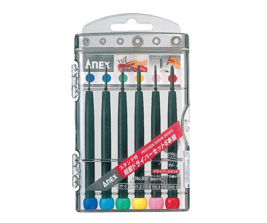 精密ドライバーセット　6本組