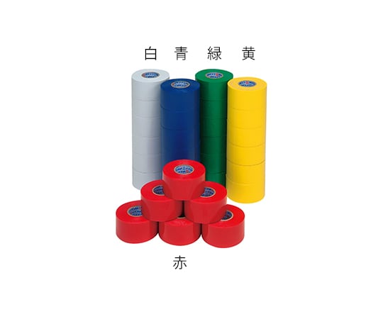 ラインテープ　40V　6巻入　青