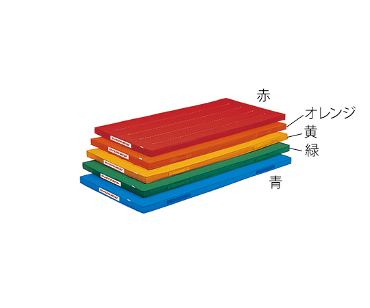 エコ・カラーコンビマット　すべり止付　120×240×5cm　青