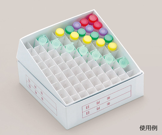 ［取扱停止］81穴フリーズボックス　撥水紙（1.5/2.0mL用）　95.000A