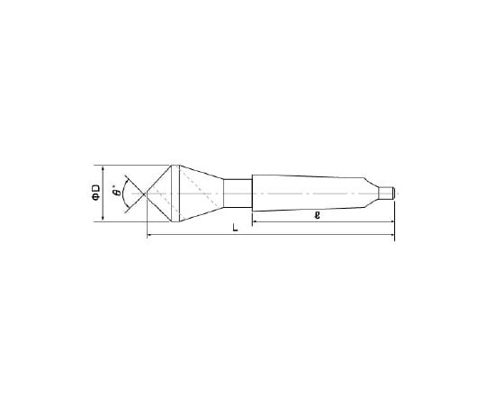 63-2992-76 MT軸面取カッター PMM5060-MT3-50*60ﾟ 【AXEL】 アズワン