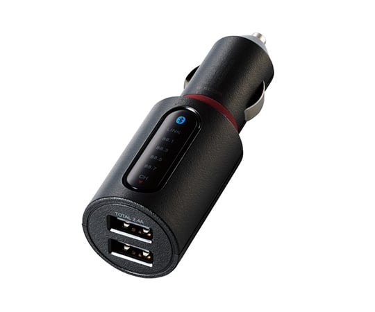 Bluetooth（R）FMトランスミッター（2.4A/2ポート）