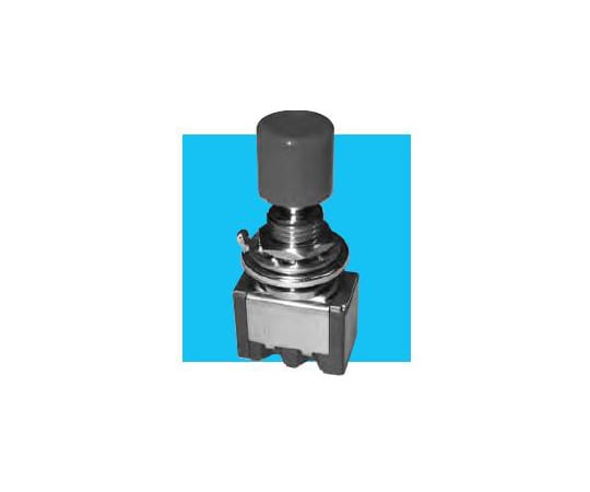 ソフトタッチ押しボタンスイッチ　ON-（ON）　はんだ端子