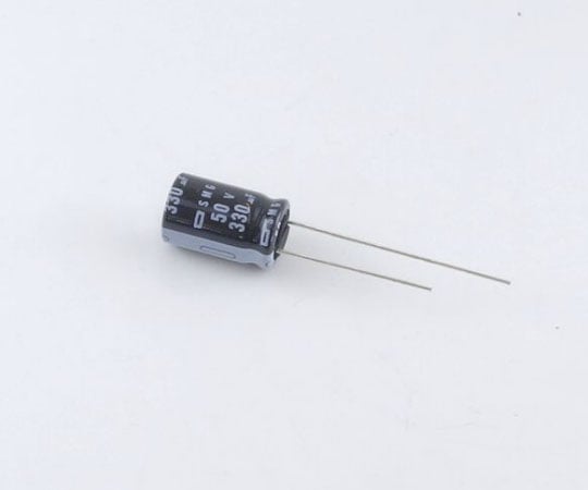 アルミ電解コンデンサー　50V　330μF　85℃　耐洗浄