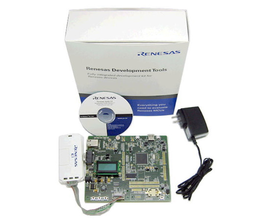 ［取扱停止］Renesas　Starter　Kit+　for　RX63N-256K（E1エミュレータ付き）　R0K50563NS110BE