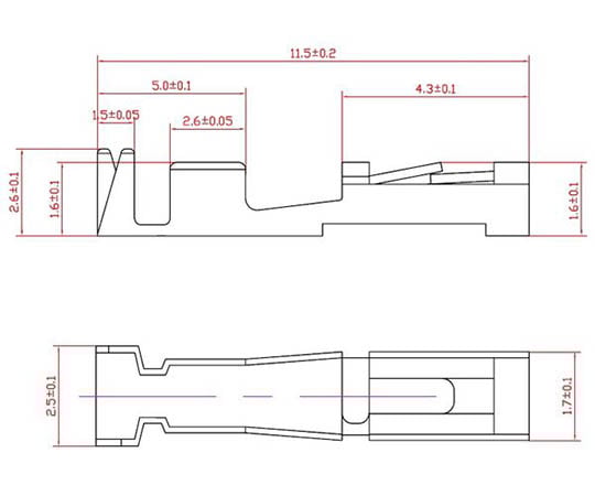 63-3034-87 2.54mmピッチコネクターセット（10ピン×2列