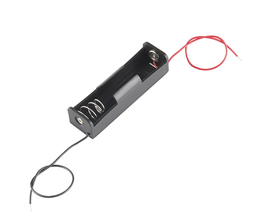 Battery　Holder　-　1x18650　（wire　leads）