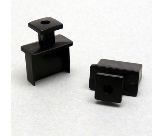 63-3044-98 コネクター保護キャップ USB-Aタイプ用（つまみ有） 黒 USBCAPK-B1-6