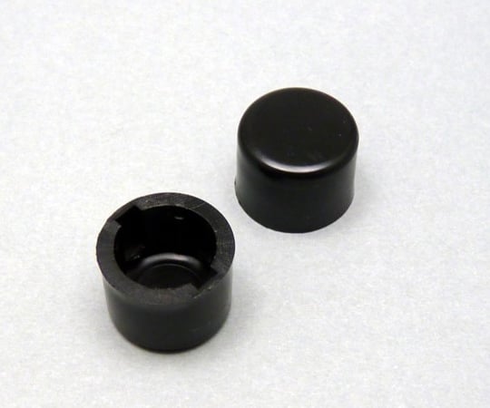 コネクター保護キャップ　BNCコネクター用（BNCジャック）　黒（6個入）