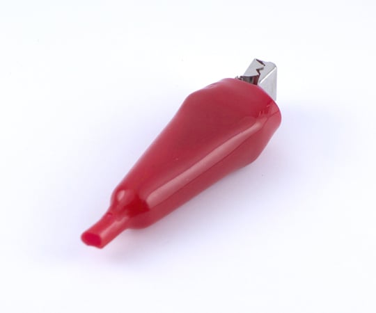 中型充電クリップ　赤