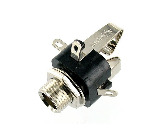 6.3mmステレオジャック　パネル取付型