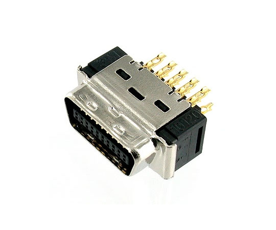 63-3060-86 アンフェノールハーフピッチコネクター（はんだ付け