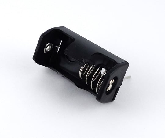 電池ケース　1/2AA×1本　基板取付け用ピン付き