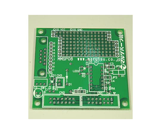 オリジナル基板･MSP430F20XX用ベースボード MMSP08