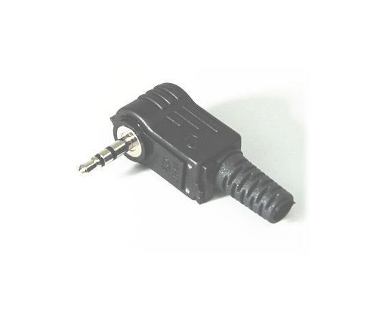 2.5mmステレオプラグ　L型