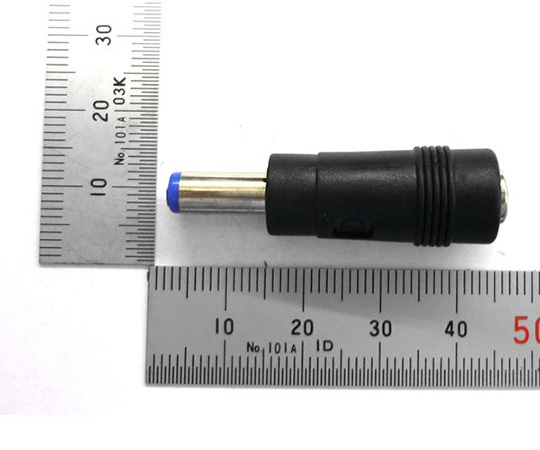 63 3074 01 変換コネクター Dcジャック 2 5mm Dcプラグ 2 1mm Gb Dct 2 5f 2 1m Axel アズワン