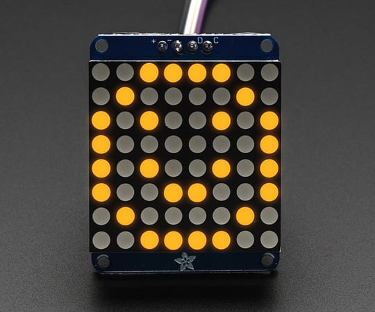 1.2インチLEDマトリックス基板（黄色）
